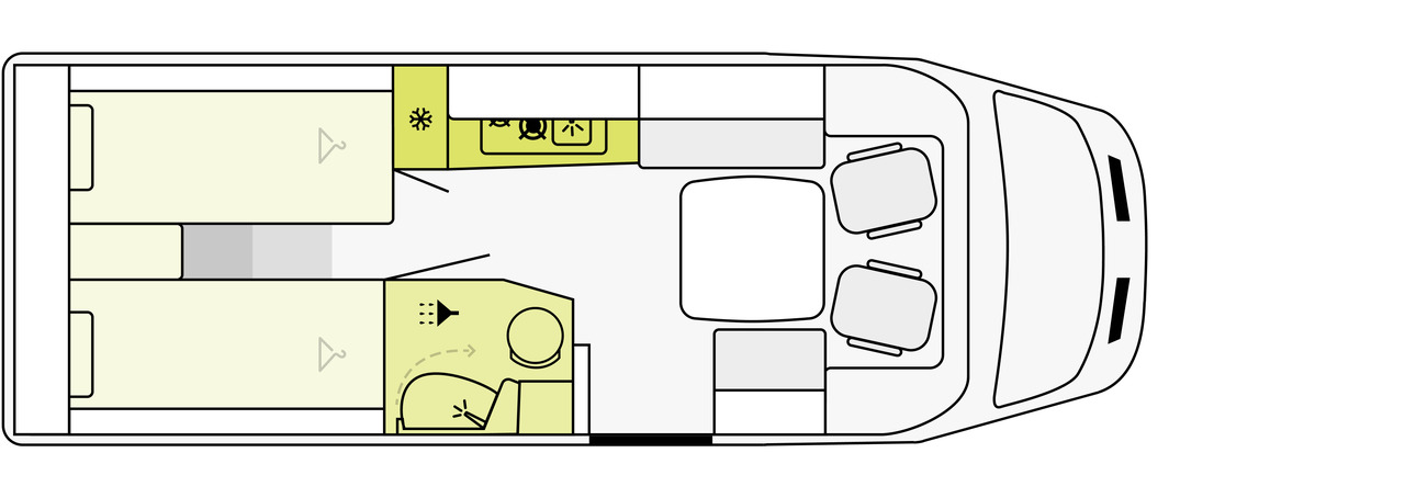 ETRUSCO Etrusco V 6.8 SCF - Camper: picture 5 ETRUSCO Etrusco V 6.8 SCF - Camper: picture 5