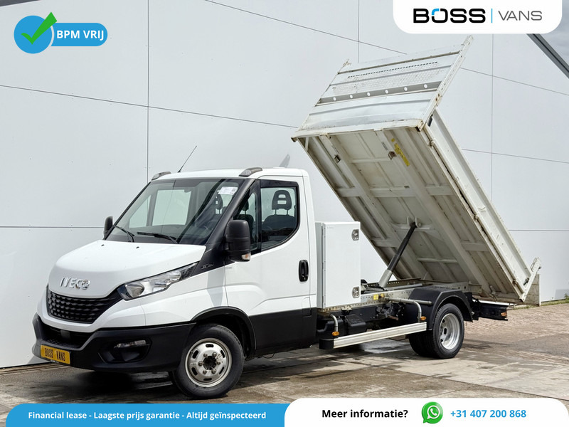 Iveco Daily 35C12 2.3 L3 Kipper Dubbellucht 3.5t Trekhaak Airco Cruise Control Lucht Geveerde Stoel - Tipper van: picture 1 Iveco Daily 35C12 2.3 L3 Kipper Dubbellucht 3.5t Trekhaak Airco Cruise Control Lucht Geveerde Stoel - Tipper van: picture 1