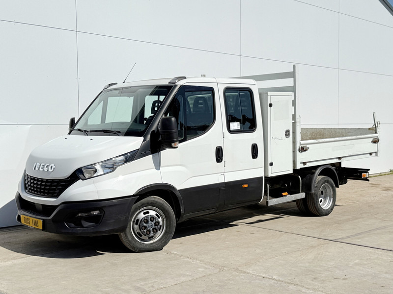 Iveco Daily 35C14 Kipper Dubbele Cabine Dubbellucht Trekhaak Airco Cruise Control Lucht Geveerde Stoel - Tipper van, Combi van: picture 2 Iveco Daily 35C14 Kipper Dubbele Cabine Dubbellucht Trekhaak Airco Cruise Control Lucht Geveerde Stoel - Tipper van, Combi van: picture 2