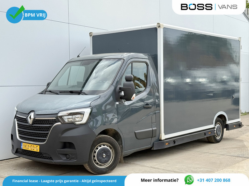 Renault Master 150pk Automaat Luchtvering Airco Cruise Control Plancher Foodtruck Meubelbak Paardenwagen - Box van: picture 1 Renault Master 150pk Automaat Luchtvering Airco Cruise Control Plancher Foodtruck Meubelbak Paardenwagen - Box van: picture 1