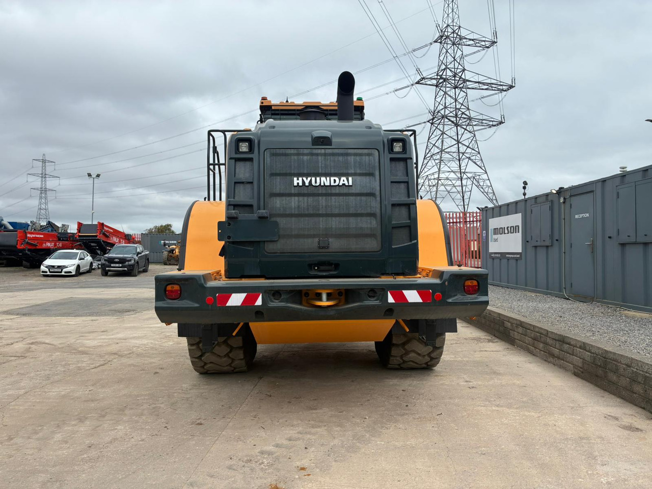 Hyundai HL980A - Wheel loader: picture 4 Hyundai HL980A - Wheel loader: picture 4