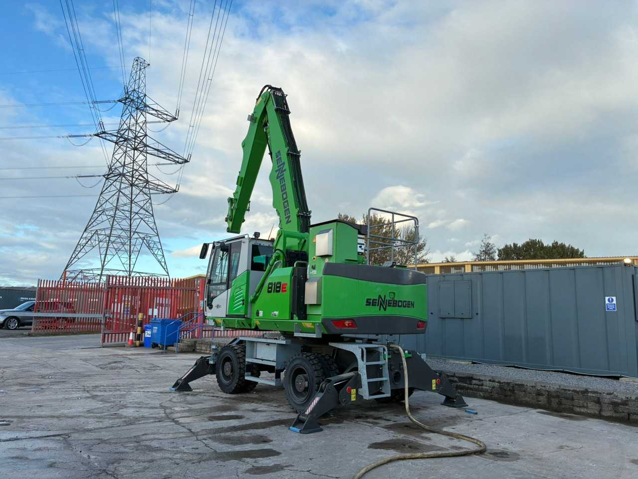 Sennebogen 818E Electric - Waste/ Industry handler: picture 3 Sennebogen 818E Electric - Waste/ Industry handler: picture 3