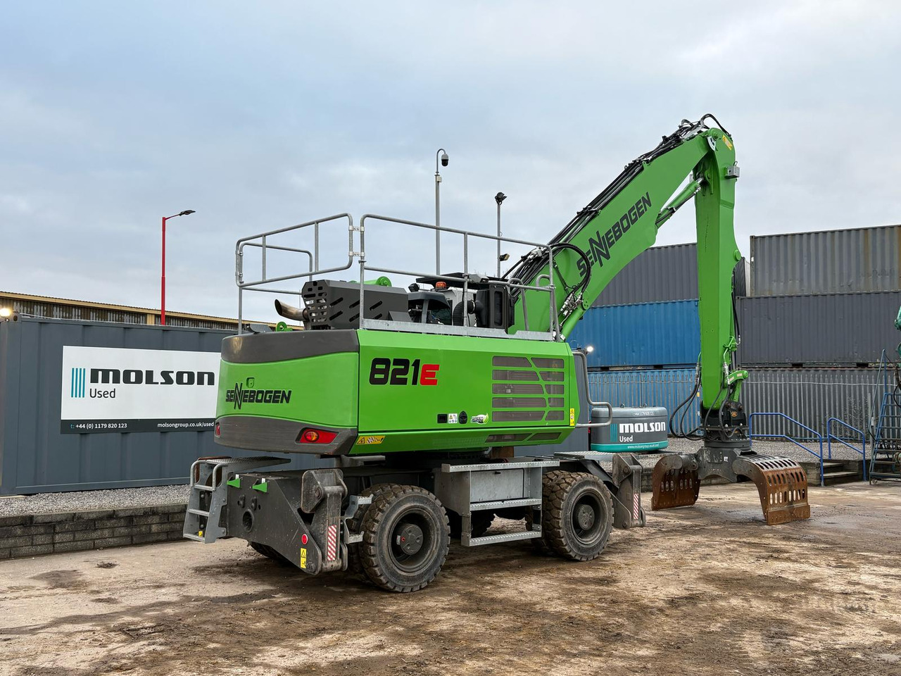 Sennebogen 821E - Waste/ Industry handler: picture 4 Sennebogen 821E - Waste/ Industry handler: picture 4