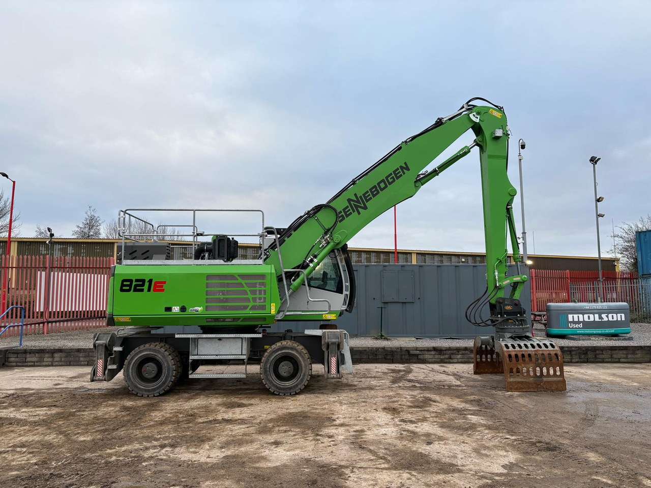 Sennebogen 821E - Waste/ Industry handler: picture 5 Sennebogen 821E - Waste/ Industry handler: picture 5