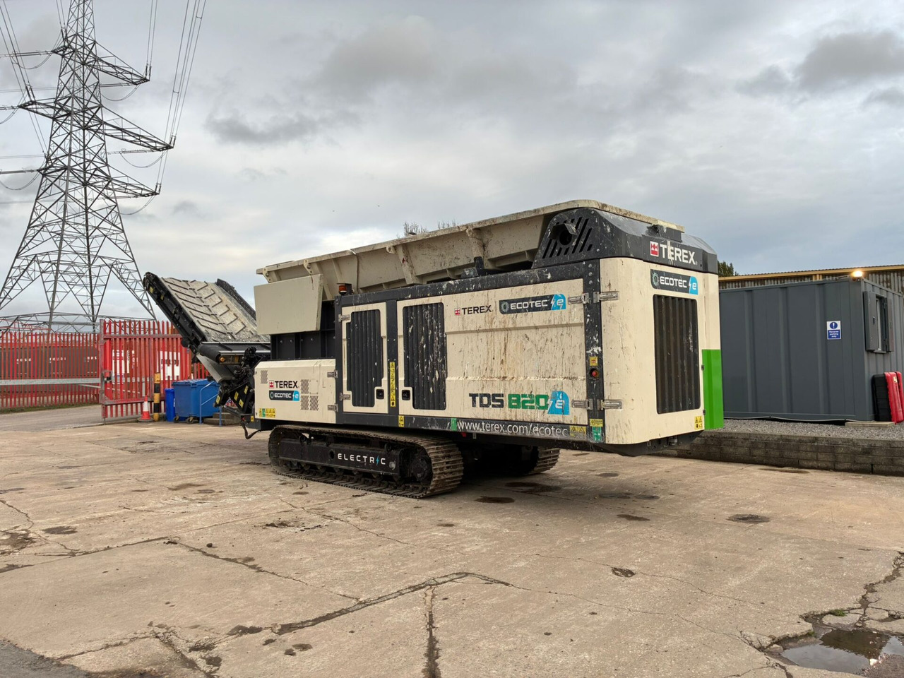 Terex Ecotec TDS820E - Industrial waste shredder: picture 3 Terex Ecotec TDS820E - Industrial waste shredder: picture 3