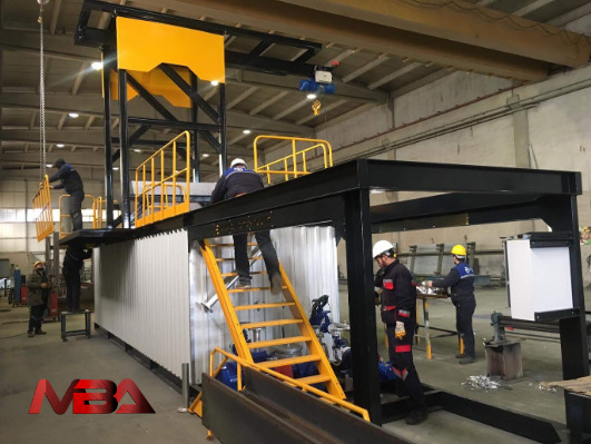 MBA Bitumen Melting Machine / Usine de Fusion de Bitume / آلة صهر البيتومين - Asphalt plant: picture 5 MBA Bitumen Melting Machine / Usine de Fusion de Bitume / آلة صهر البيتومين - Asphalt plant: picture 5
