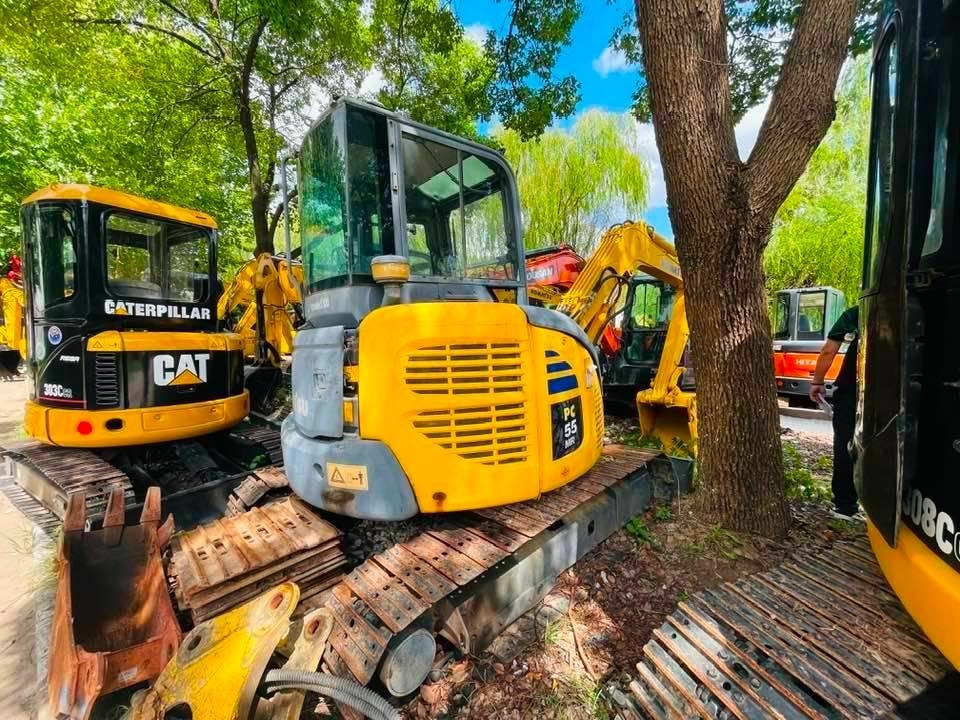 Komatsu PC55MR-2 - Mini excavator: picture 1 Komatsu PC55MR-2 - Mini excavator: picture 1