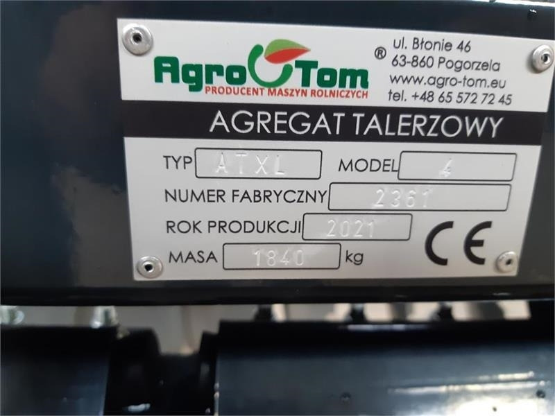 Agro - TOM XL 4 meter hd modellen - Disc harrow: picture 3 Agro - TOM XL 4 meter hd modellen - Disc harrow: picture 3