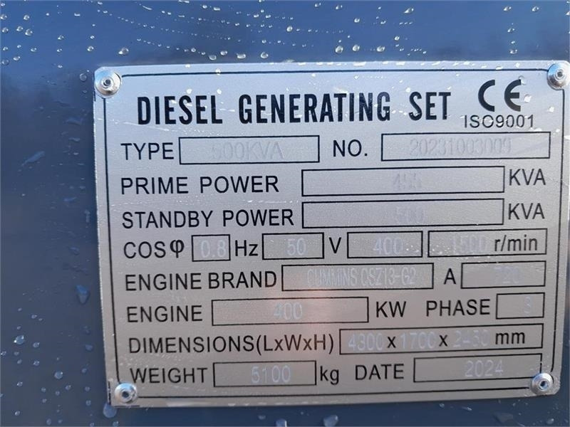 Generator set Cummins 500KWA: picture 6