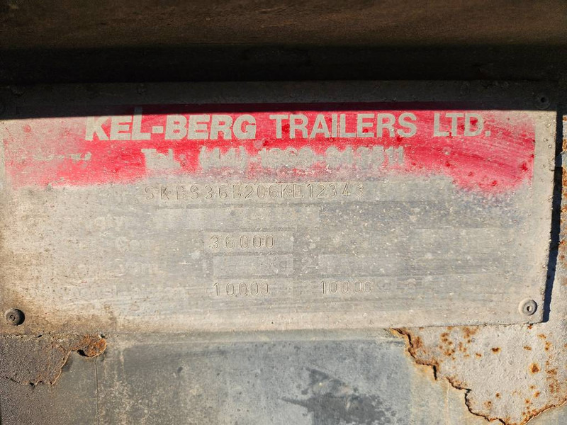 Semi-trailer KEL-BERG Beton mischer / Concrete Mixer: picture 9