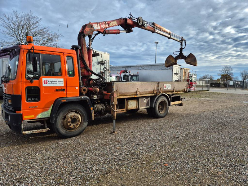 Volvo FL 614 // HMF1065 K2 grab/Rotor // Steelsupension - Crane truck: picture 1 Volvo FL 614 // HMF1065 K2 grab/Rotor // Steelsupension - Crane truck: picture 1