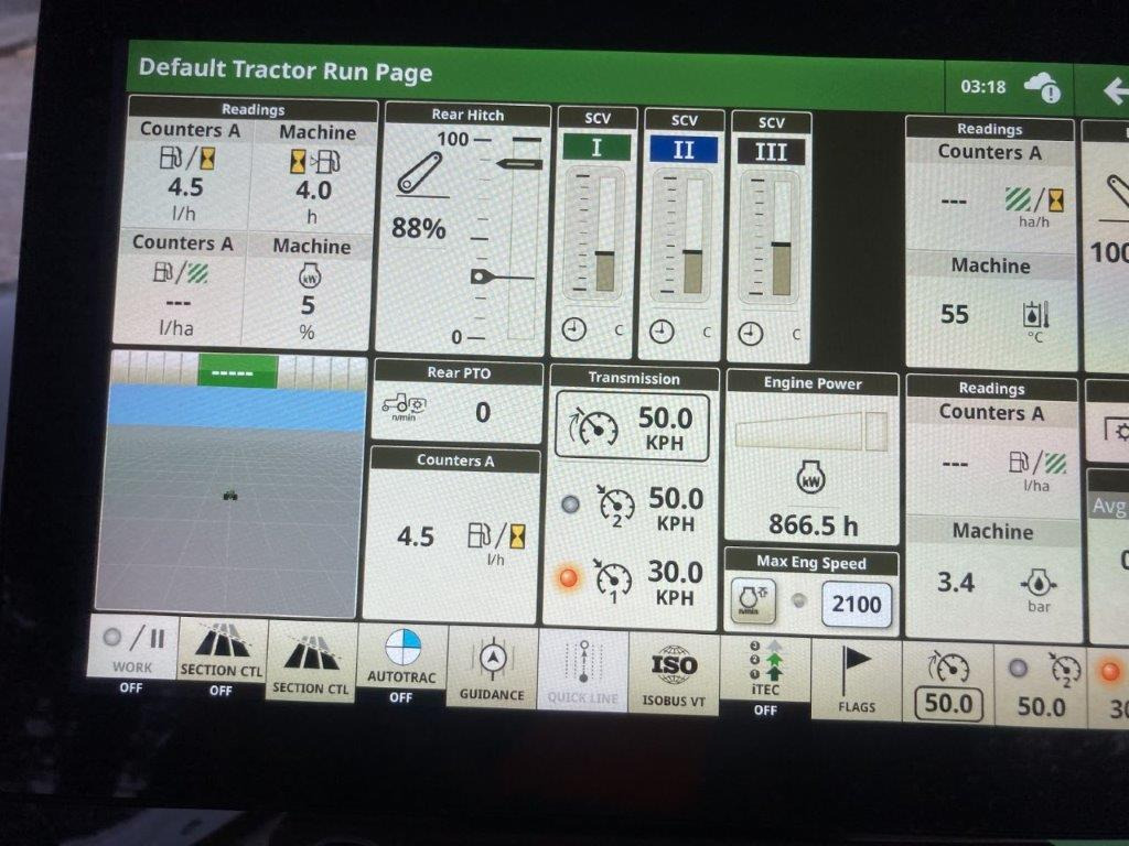 John Deere 6R 185 - Farm tractor: picture 2 John Deere 6R 185 - Farm tractor: picture 2
