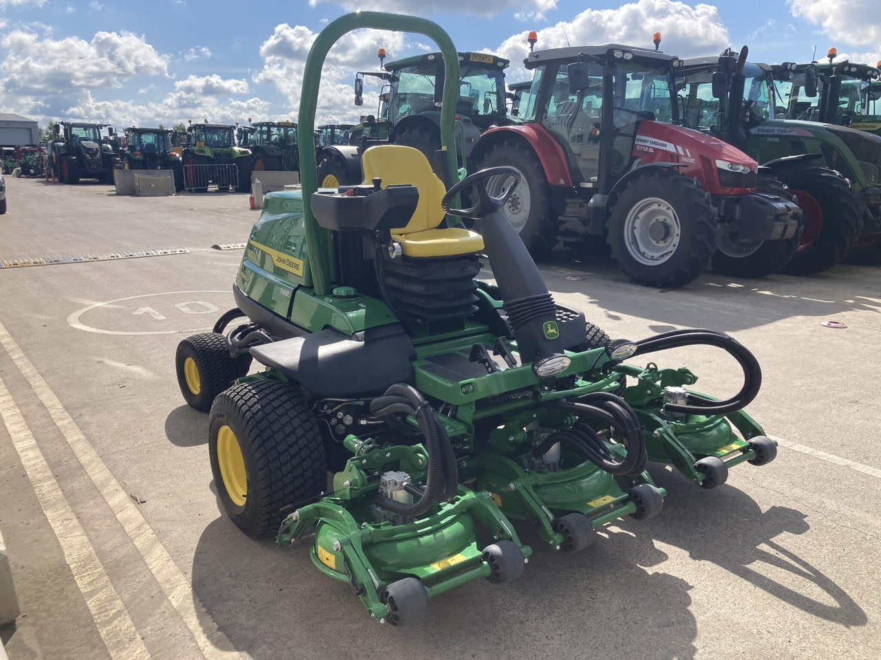 Garden mower John Deere 8800A 5 pod rotary mower: picture 7