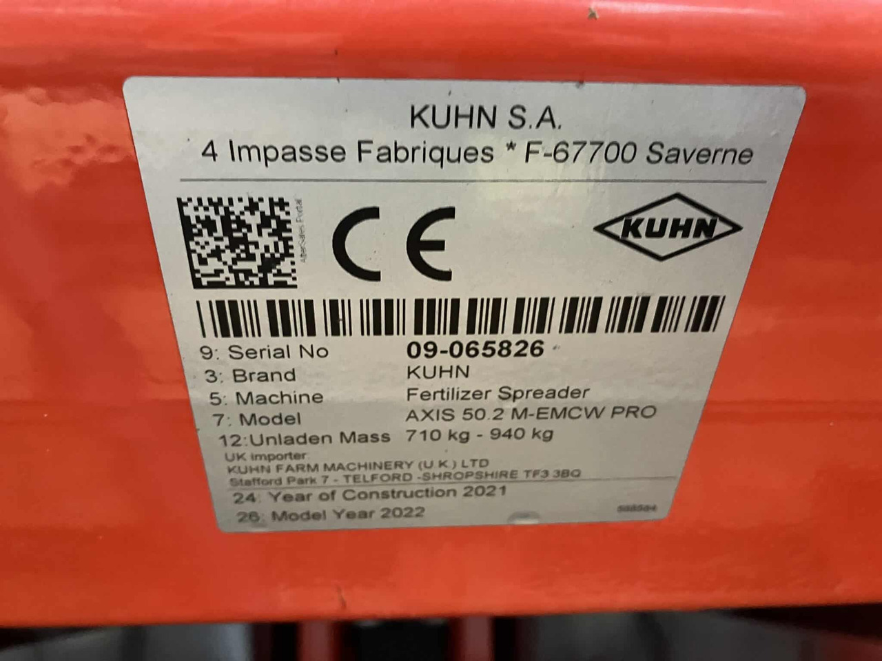 Kuhn Axis 50.2 M-ECW - Fertilizer spreader: picture 5 Kuhn Axis 50.2 M-ECW - Fertilizer spreader: picture 5