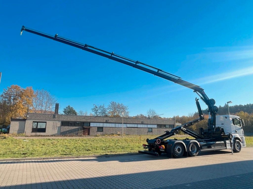 MAN TGS 26.470 6x2 Abrollkipper + Kran Hiab 228-6 - Hook lift truck, Crane truck: picture 5 MAN TGS 26.470 6x2 Abrollkipper + Kran Hiab 228-6 - Hook lift truck, Crane truck: picture 5