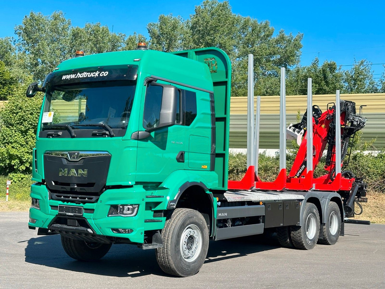 MAN TGS 33.510 6X4 BB Euro6e EPSILON 150Z - Timber truck, Crane truck: picture 1 MAN TGS 33.510 6X4 BB Euro6e EPSILON 150Z - Timber truck, Crane truck: picture 1