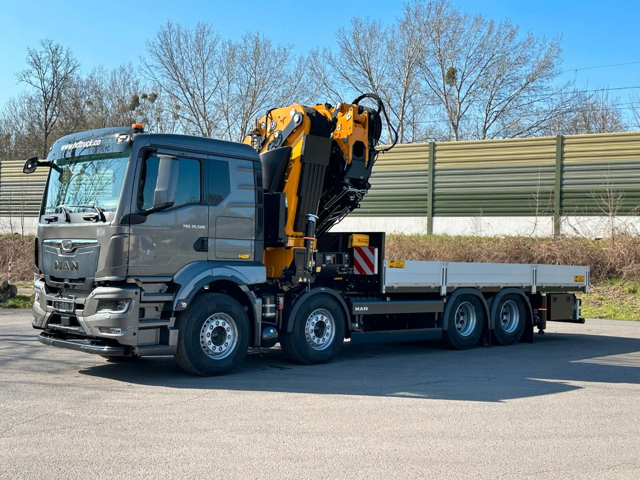 Crane truck MAN TGS 35.520 8X4 TG 3 EFFER 955-8s +Jib 6sAUTOKRAN: picture 15