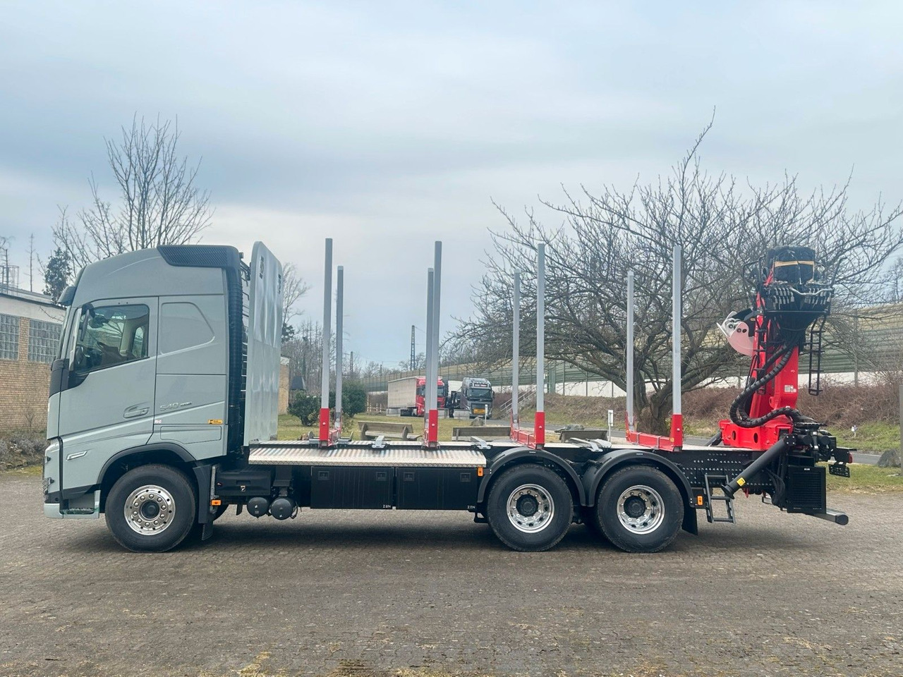 Timber truck, Crane truck Volvo FH 540 6x4  Epsilon 150 Z: picture 7