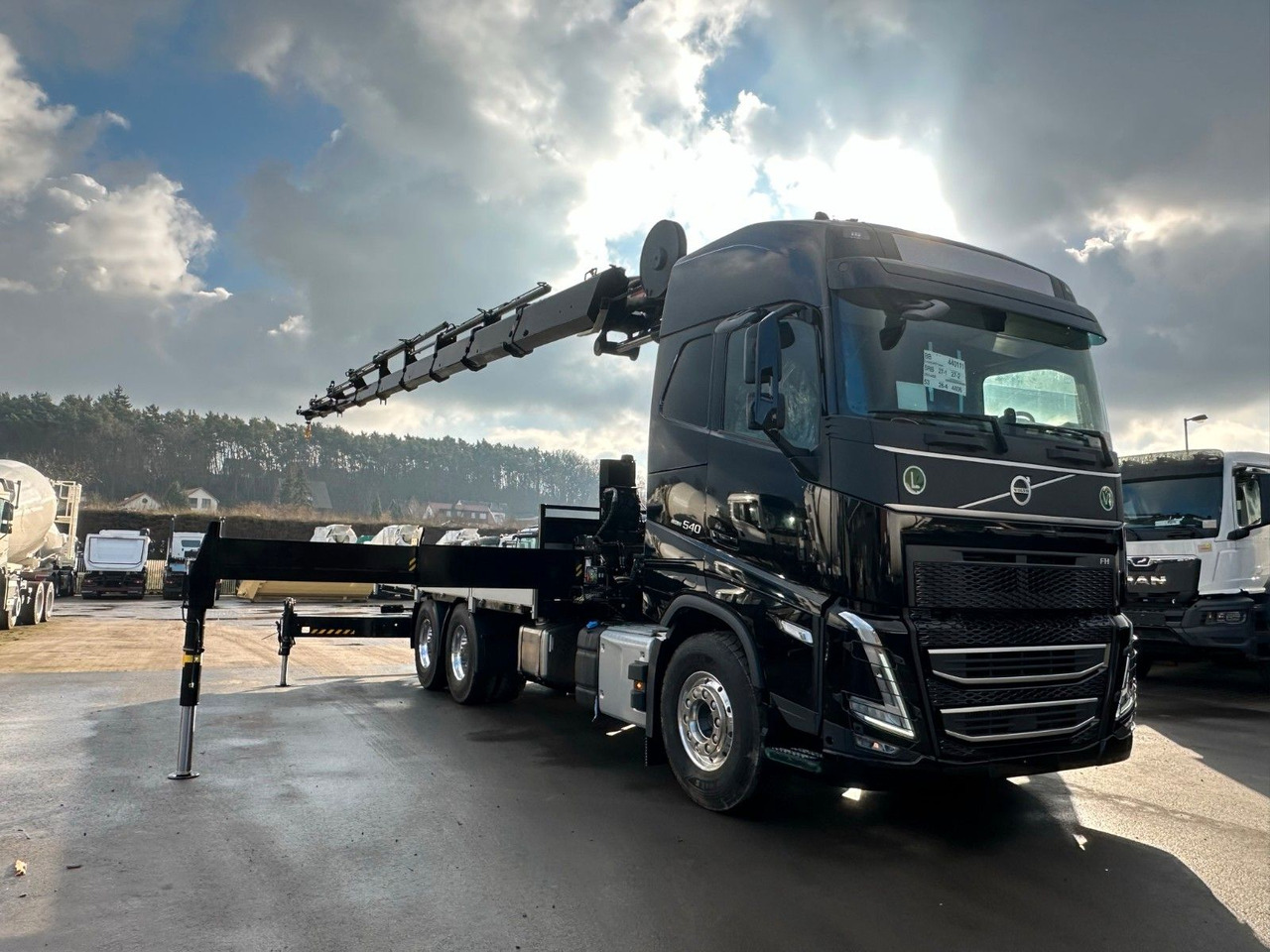 Volvo FH 540 6x4 Euro6e HIAB X-HIPRO 548 E 8 - Dropside/ Flatbed truck, Crane truck: picture 5 Volvo FH 540 6x4 Euro6e HIAB X-HIPRO 548 E 8 - Dropside/ Flatbed truck, Crane truck: picture 5