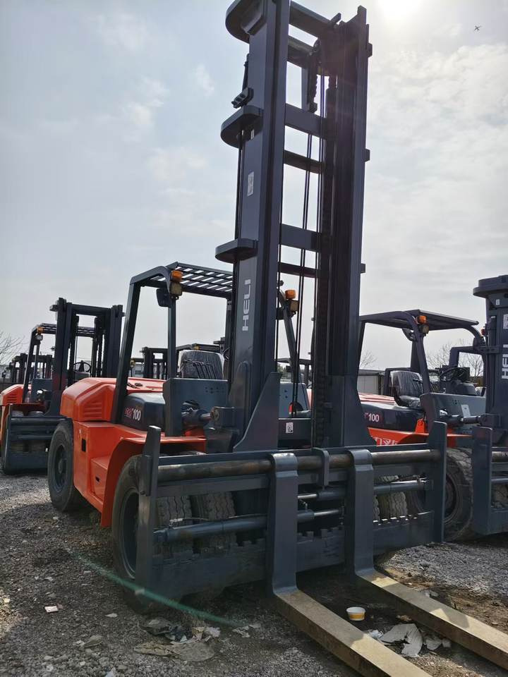 6-Meter Lift Height Mast Forklift Used Heli 10-Ton Forklift Truck Cpcd100 - Forklift: picture 2 6-Meter Lift Height Mast Forklift Used Heli 10-Ton Forklift Truck Cpcd100 - Forklift: picture 2