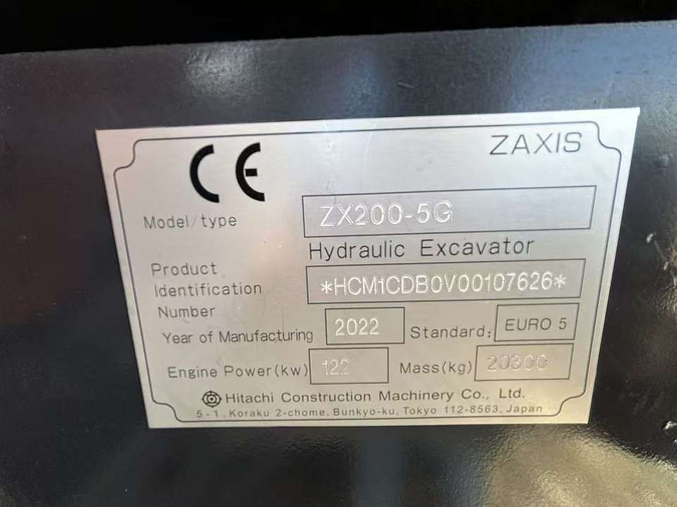 Lease a  HITACHI ZX200-3 HITACHI ZX200-3: picture 6