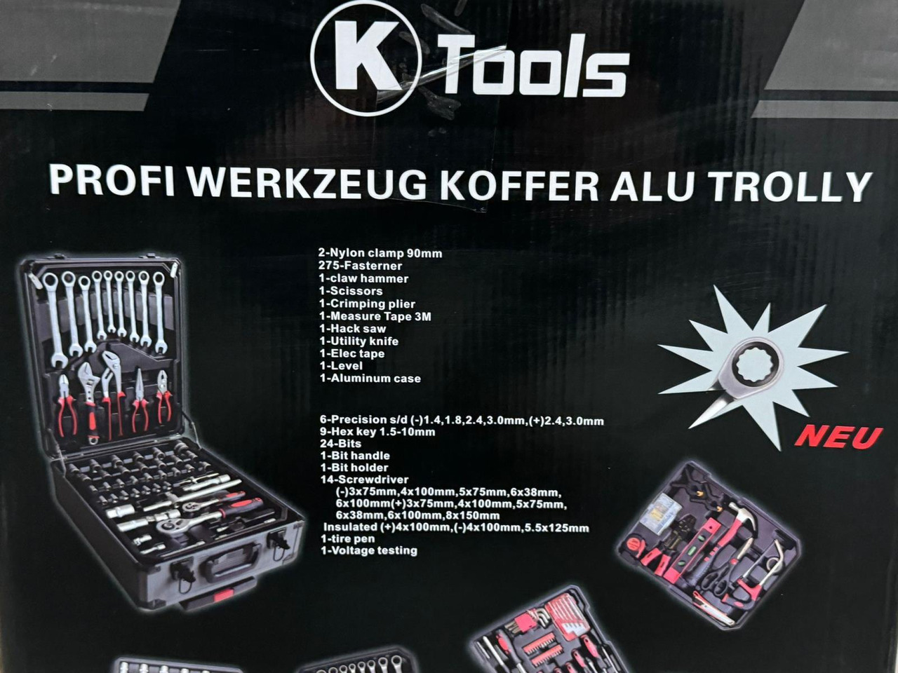 KTools gereedschapskoffer 399PCS - Workshop equipment: picture 5 KTools gereedschapskoffer 399PCS - Workshop equipment: picture 5