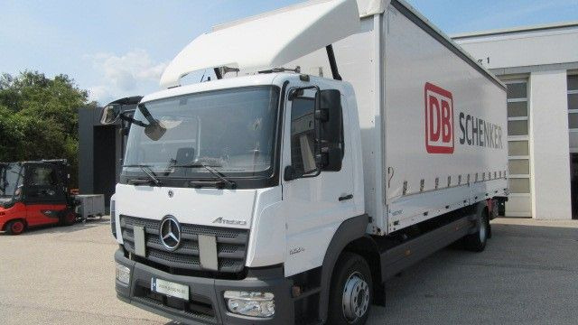 Mercedes-Benz 1524L Pr.LBW, Klima, Sperre, 7,7m, Schiebepl. - Curtainsider truck: picture 1 Mercedes-Benz 1524L Pr.LBW, Klima, Sperre, 7,7m, Schiebepl. - Curtainsider truck: picture 1