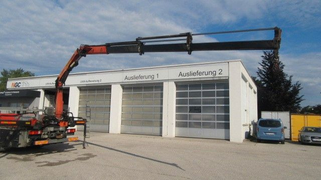 Dropside/ Flatbed truck, Crane truck Mercedes-Benz Axor 1833 L Pr. Kran, PK 10.501, Klima: picture 7