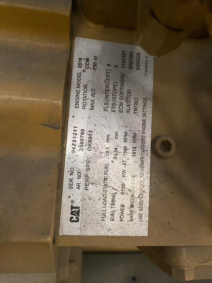 Generator set CATPILLAR 3516C: picture 6