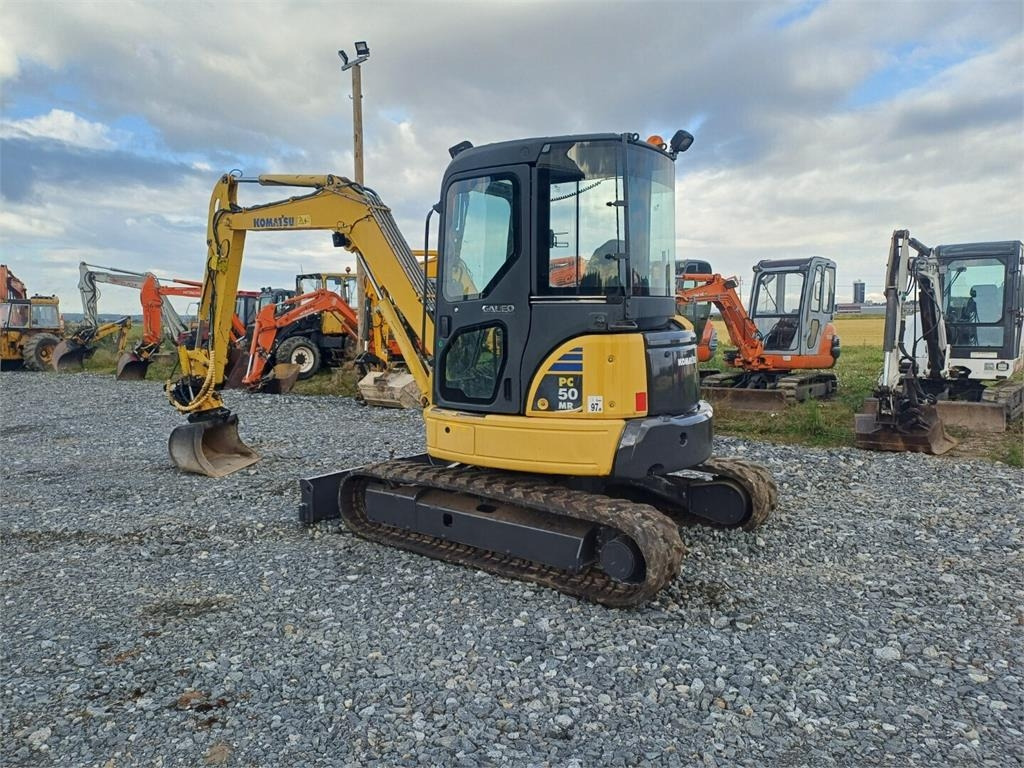 Komatsu pc50mr-2 Engcon pyörittäjällä - Mini excavator: picture 3 Komatsu pc50mr-2 Engcon pyörittäjällä - Mini excavator: picture 3
