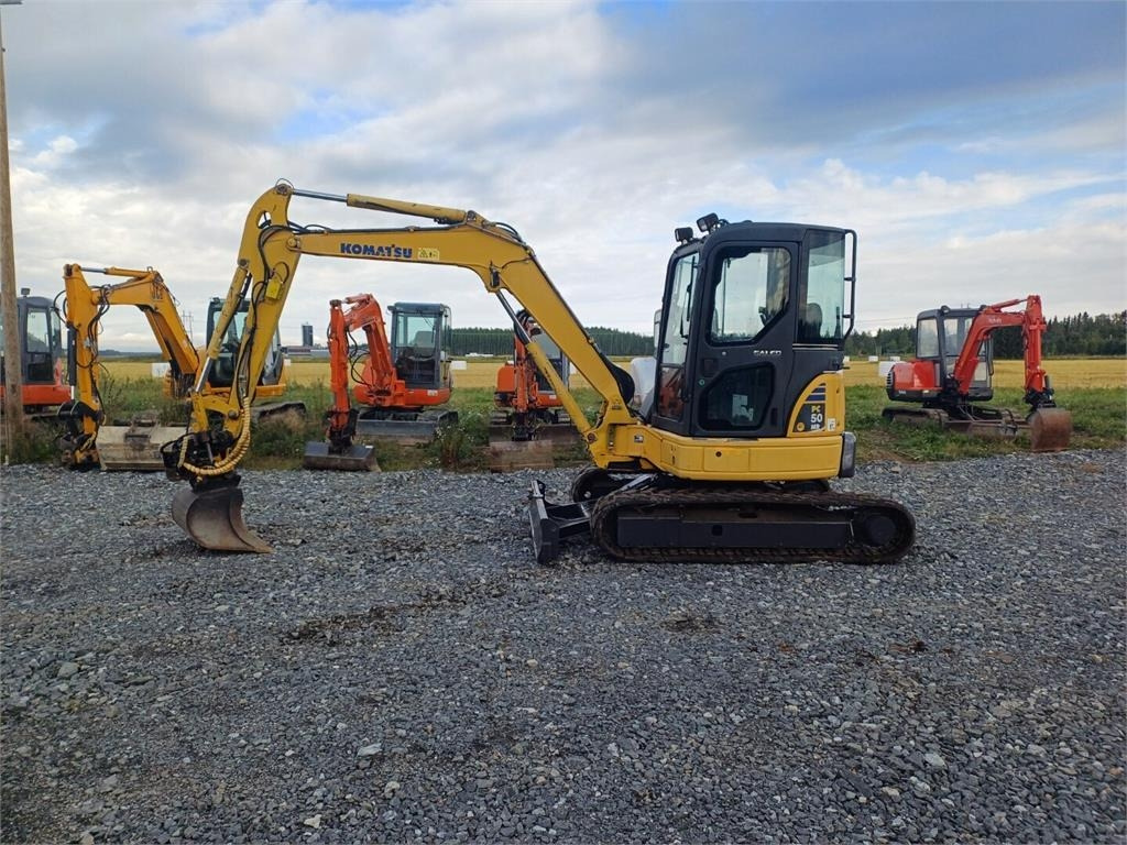 Komatsu pc50mr-2 Engcon pyörittäjällä - Mini excavator: picture 2 Komatsu pc50mr-2 Engcon pyörittäjällä - Mini excavator: picture 2