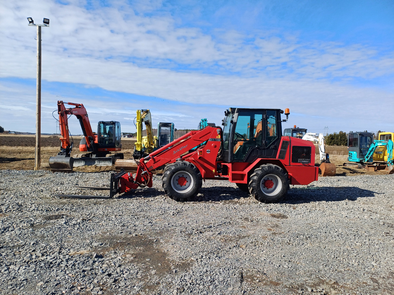 Schäffer 870TD Teleskooppi puomilla - Wheel loader: picture 2 Schäffer 870TD Teleskooppi puomilla - Wheel loader: picture 2