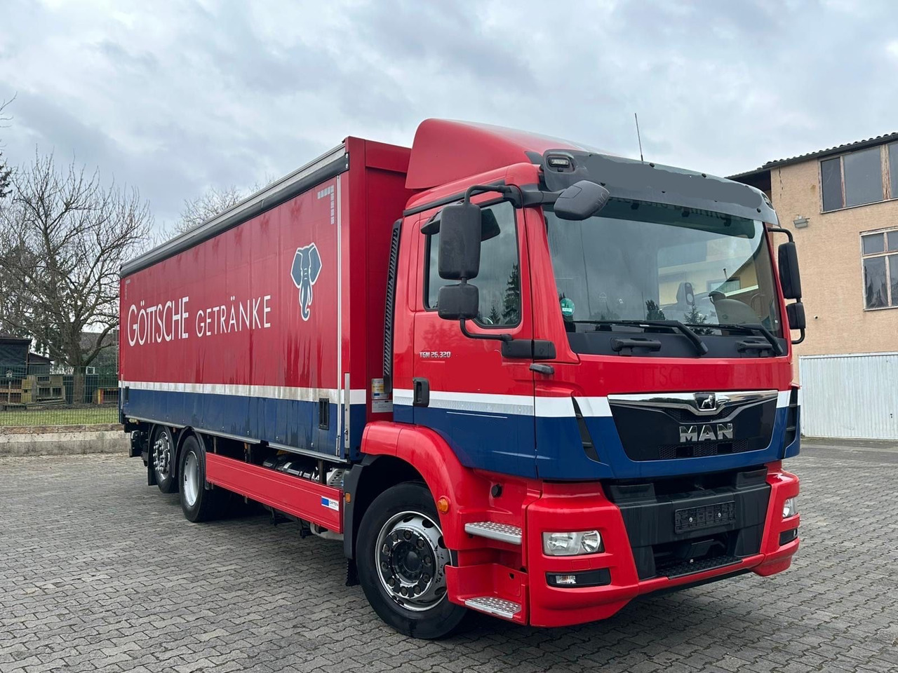 MAN TGM 26.340 L/LBW/2xAHK/LENKACHSE/18 PAL/3instock - Beverage truck: picture 3 MAN TGM 26.340 L/LBW/2xAHK/LENKACHSE/18 PAL/3instock - Beverage truck: picture 3