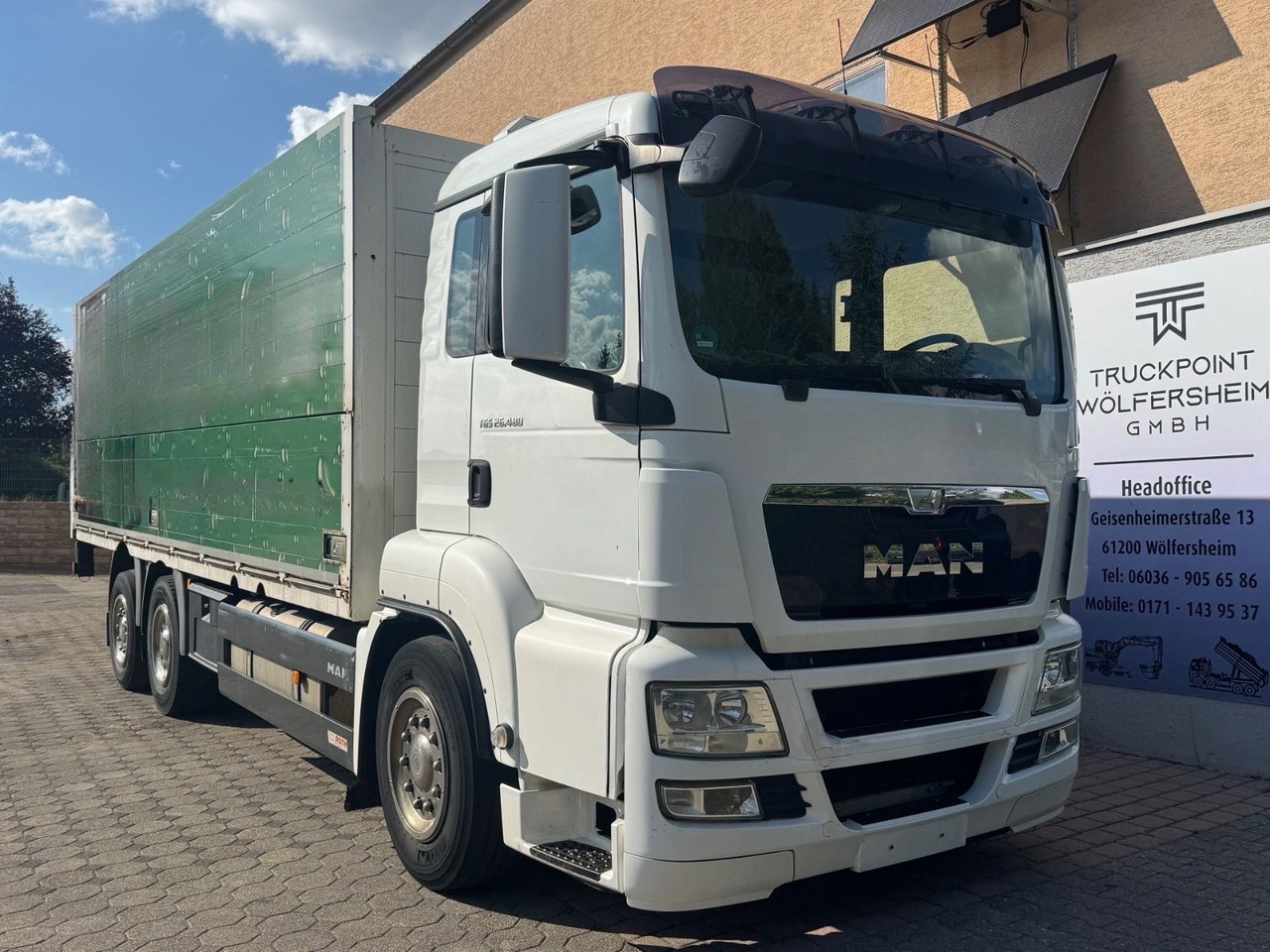 MAN TGS 26.480/Lenk-Lift/Kamera/AHK/Staplerhalterung - Beverage truck: picture 1 MAN TGS 26.480/Lenk-Lift/Kamera/AHK/Staplerhalterung - Beverage truck: picture 1