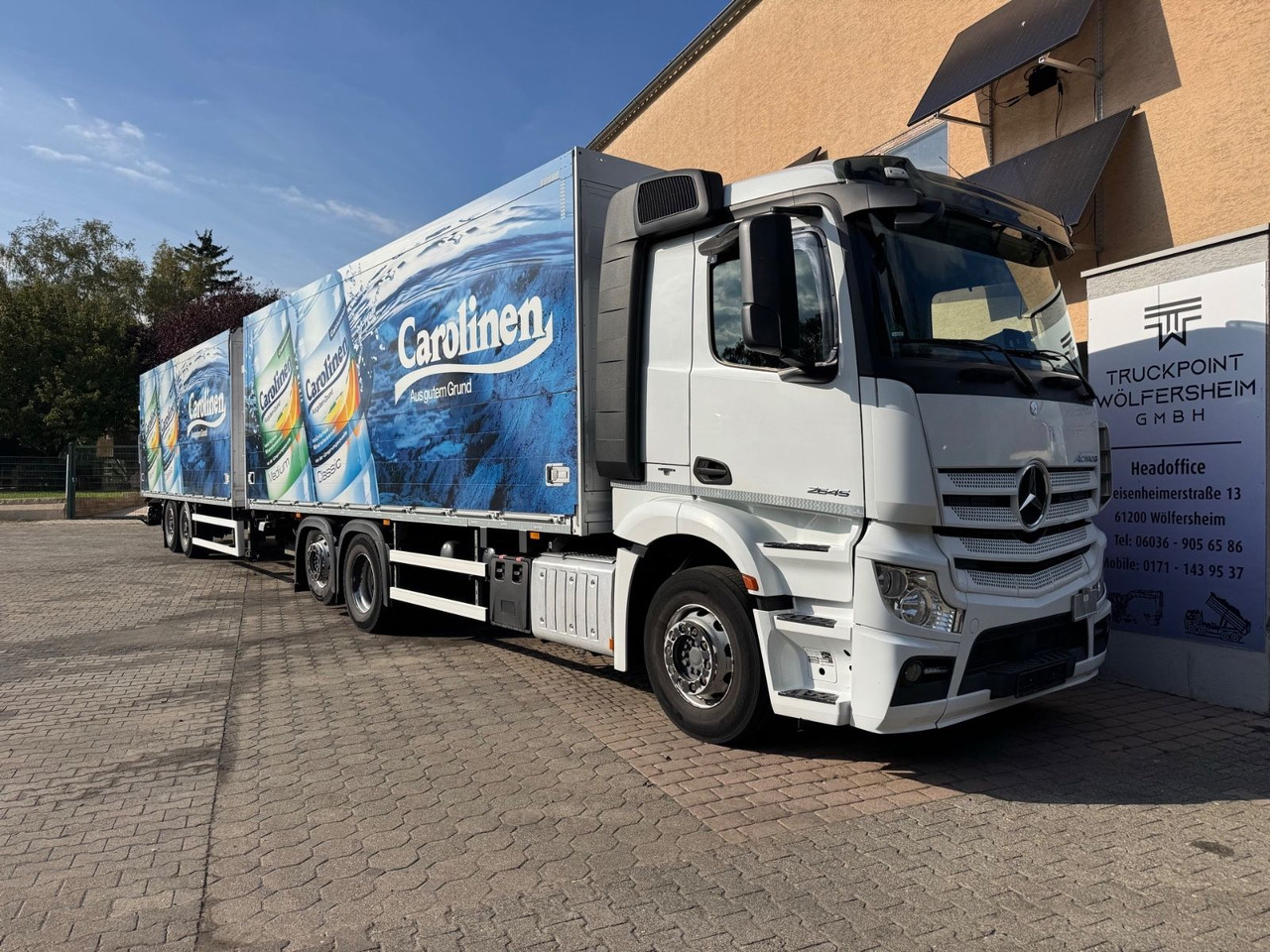 Mercedes-Benz Actros 2645/2xLBW/Retarder/Lenk-Lift/2xAHK - Beverage truck: picture 1 Mercedes-Benz Actros 2645/2xLBW/Retarder/Lenk-Lift/2xAHK - Beverage truck: picture 1