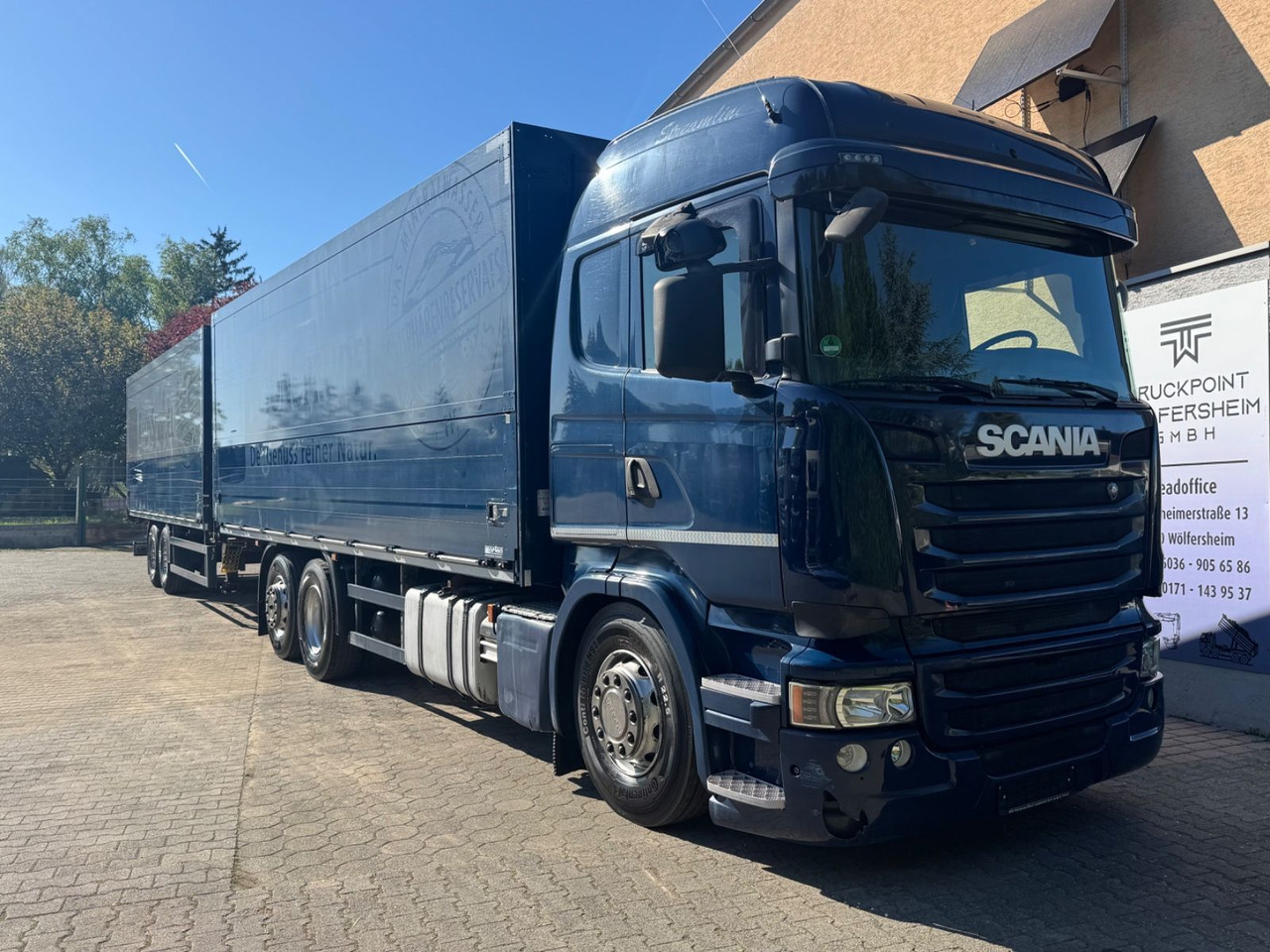 Scania R450 Lift-Achse/Mitnahmestp./Kupplungsp/2instock - Beverage truck: picture 1 Scania R450 Lift-Achse/Mitnahmestp./Kupplungsp/2instock - Beverage truck: picture 1