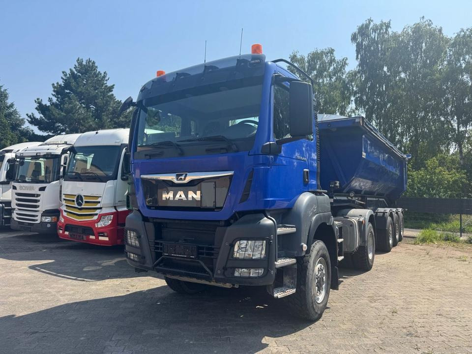 MAN 18.460 TGS/B-B/Kipp/4X4/klp.Zug/TOP-ZUSTAND - Tractor unit, Tipper semi-trailer: picture 1 MAN 18.460 TGS/B-B/Kipp/4X4/klp.Zug/TOP-ZUSTAND - Tractor unit, Tipper semi-trailer: picture 1