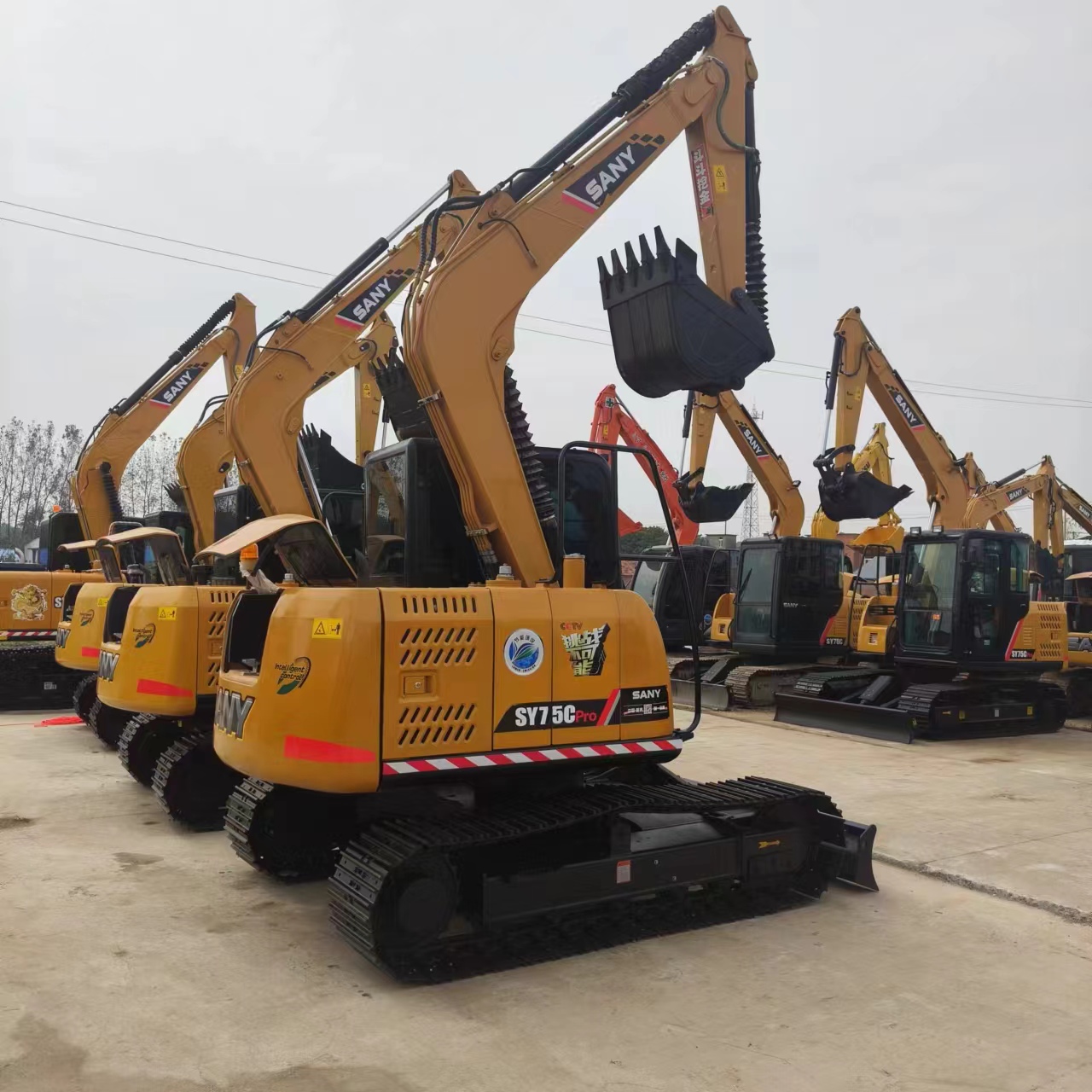 SANY SY75C - Mini excavator: picture 3 SANY SY75C - Mini excavator: picture 3