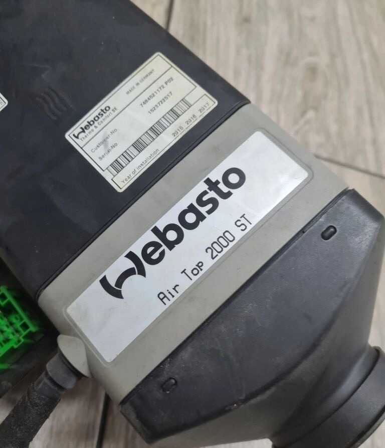 Webasto Renault RENAULT MIDLUM GAMA D VOLVO EURO 6 truck - Heating/ Ventilation for Truck: picture 3 Webasto Renault RENAULT MIDLUM GAMA D VOLVO EURO 6 truck - Heating/ Ventilation for Truck: picture 3