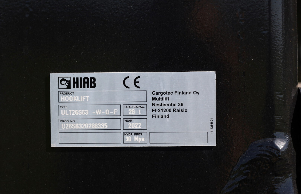 Hook lift truck Volvo FH16 750 10X4: picture 18