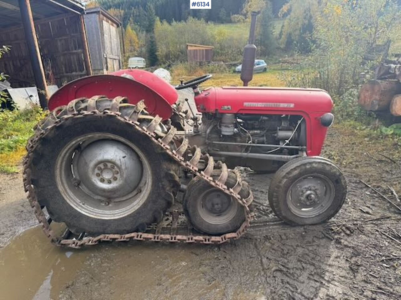 1973 Massey Ferguson 35 with tracks. WATCH VIDEO! - Farm tractor: picture 1 1973 Massey Ferguson 35 with tracks. WATCH VIDEO! - Farm tractor: picture 1