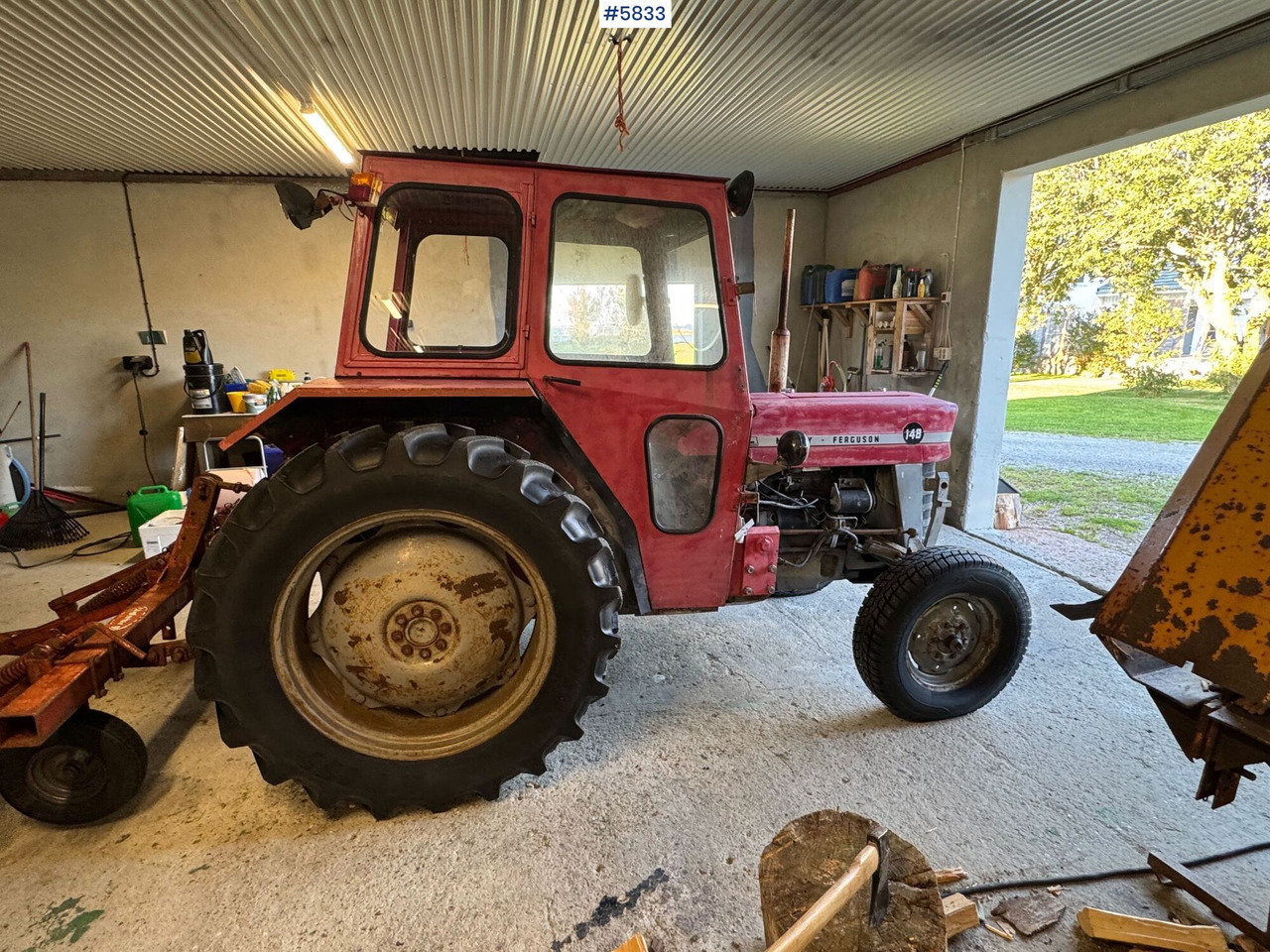 1974 Massey ferguson 148. SE VIDEO! - Farm tractor: picture 4 1974 Massey ferguson 148. SE VIDEO! - Farm tractor: picture 4