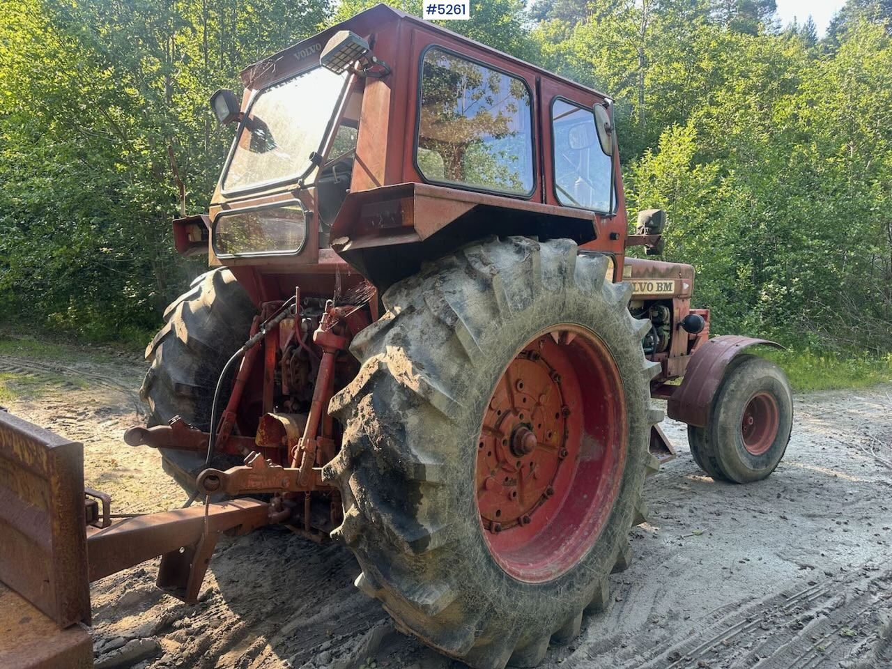 Farm tractor 1974 Volvo BM 800 4x2 tractor. SEE VIDEO.: picture 7