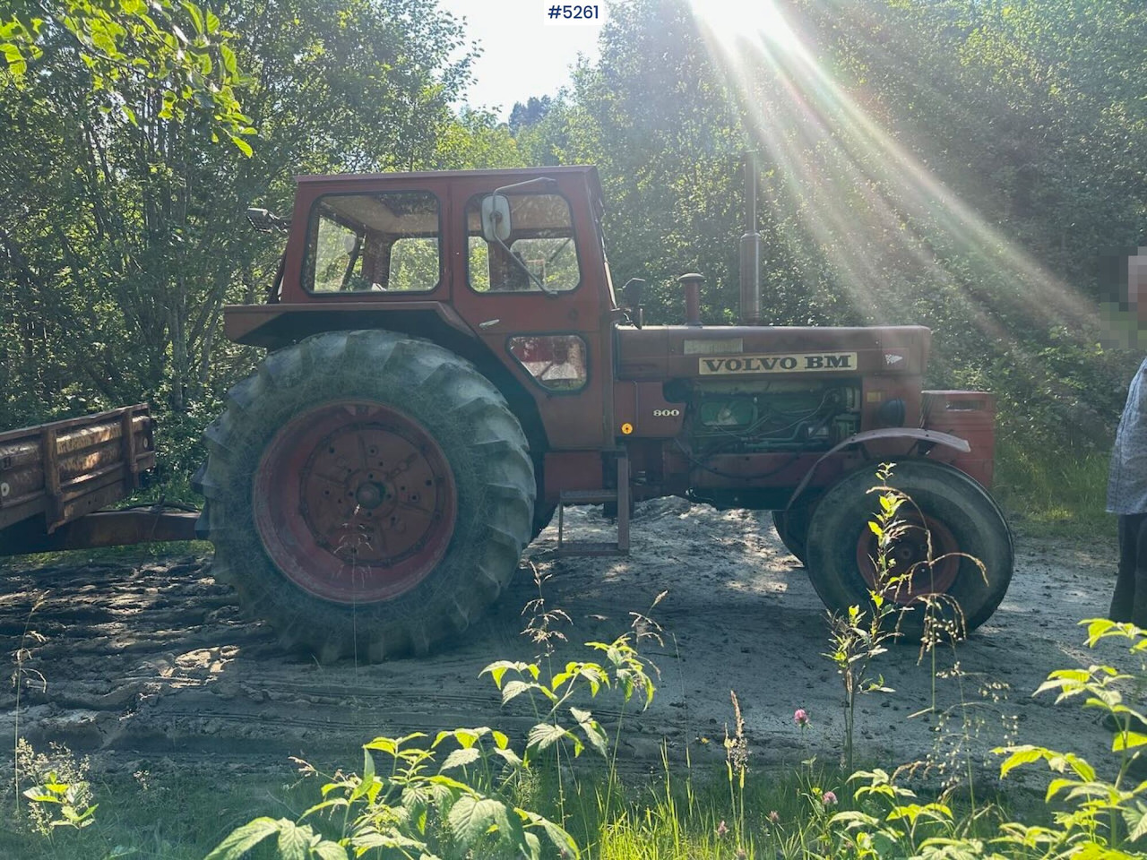 Farm tractor 1974 Volvo BM 800 4x2 tractor. SEE VIDEO.: picture 5