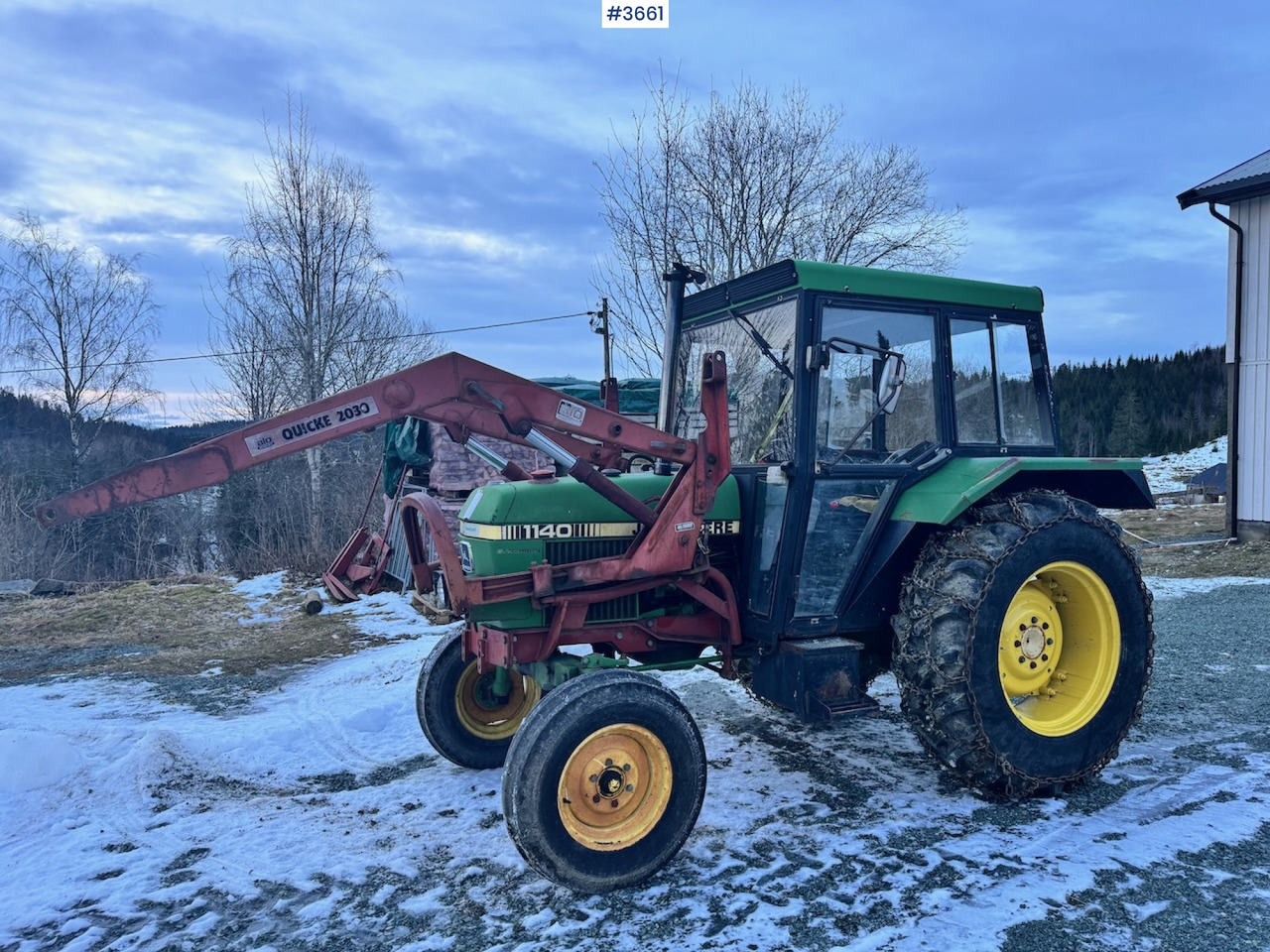 1980 John Deere 1140 Synchron w/ Front loader and bucket - Farm tractor: picture 3 1980 John Deere 1140 Synchron w/ Front loader and bucket - Farm tractor: picture 3