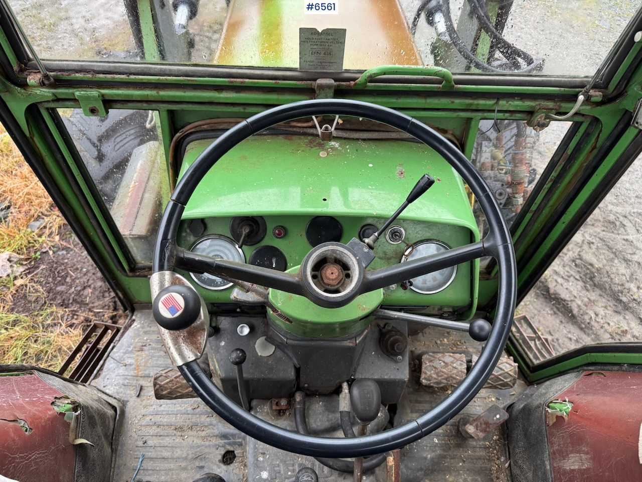 Farm tractor 1981 Fendt Farmer 108 LS Turbomatik w/ front loader.: picture 20 Farm tractor 1981 Fendt Farmer 108 LS Turbomatik w/ front loader.: picture 20