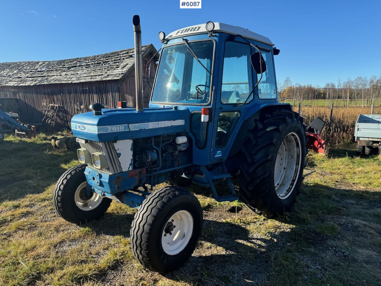 1982 Ford 7610 4X4 - Farm tractor: picture 3 1982 Ford 7610 4X4 - Farm tractor: picture 3