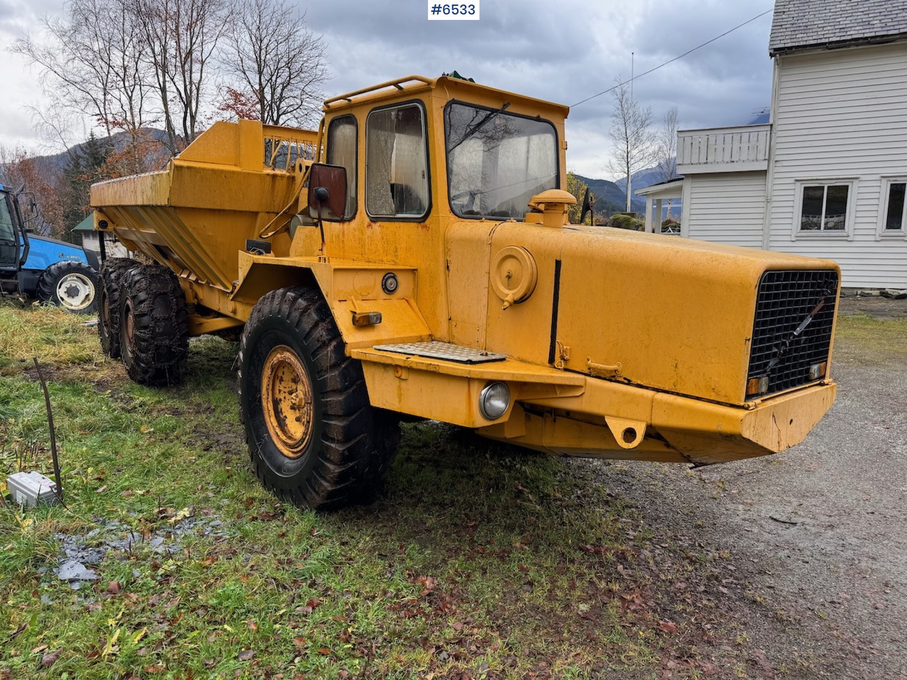 1984 Volvo 861 Dumper 6x6. Lightly repair object. - Articulated dumper: picture 4 1984 Volvo 861 Dumper 6x6. Lightly repair object. - Articulated dumper: picture 4