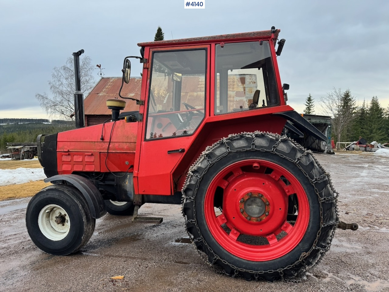 1985 Valmet 4x2 w/ Brackets. - Farm tractor: picture 3 1985 Valmet 4x2 w/ Brackets. - Farm tractor: picture 3
