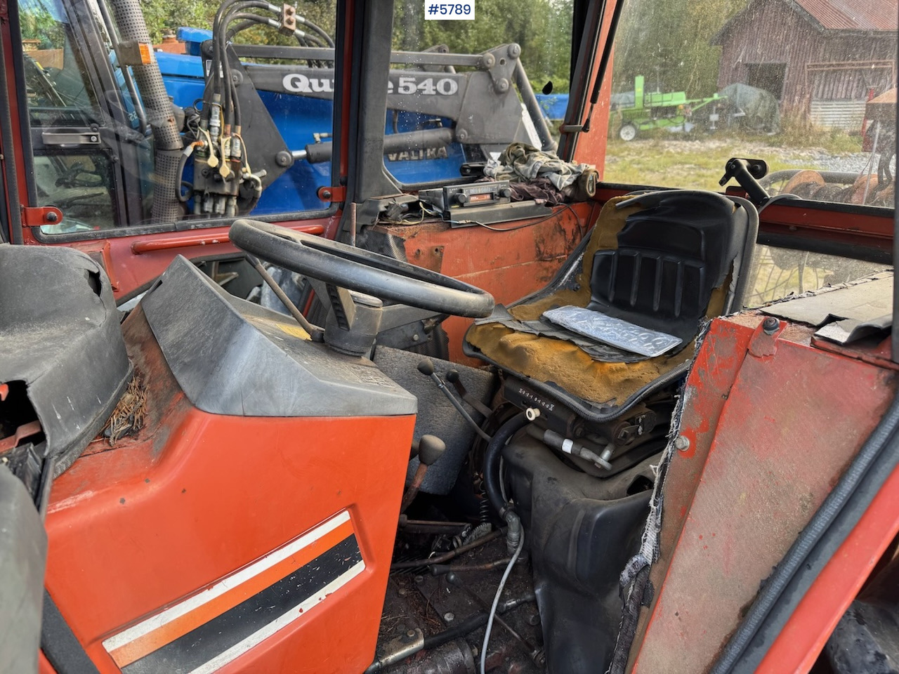 Farm tractor 1986 Fiat 55-46 DT w/ front loader.: picture 18